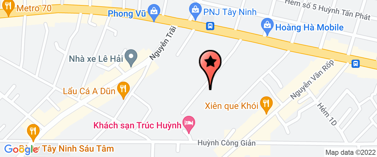 Bản đồ đến Công Ty TNHH MTV Lê Hoàng Gia Huy