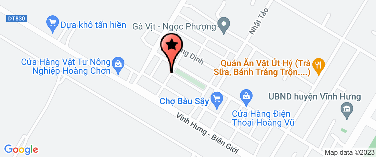 Map go to Thong Dat Construction Trading Company Limited