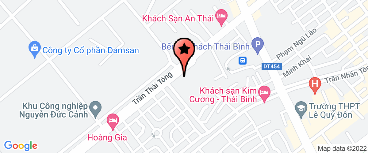 Map go to Giang Son Thai Binh Joint Stock Company