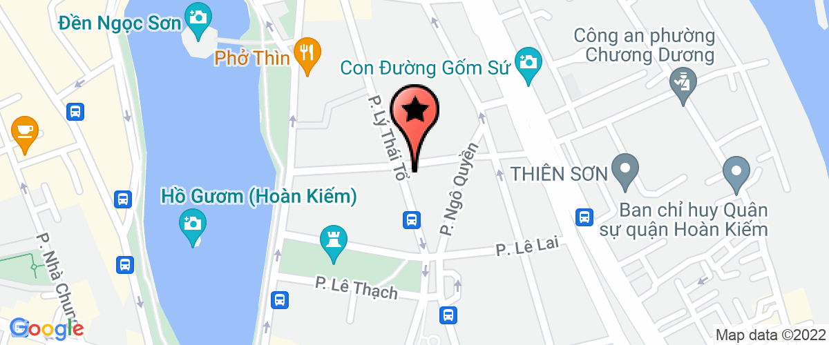 Map go to VietNam Electric Trading Service Development Company Limited