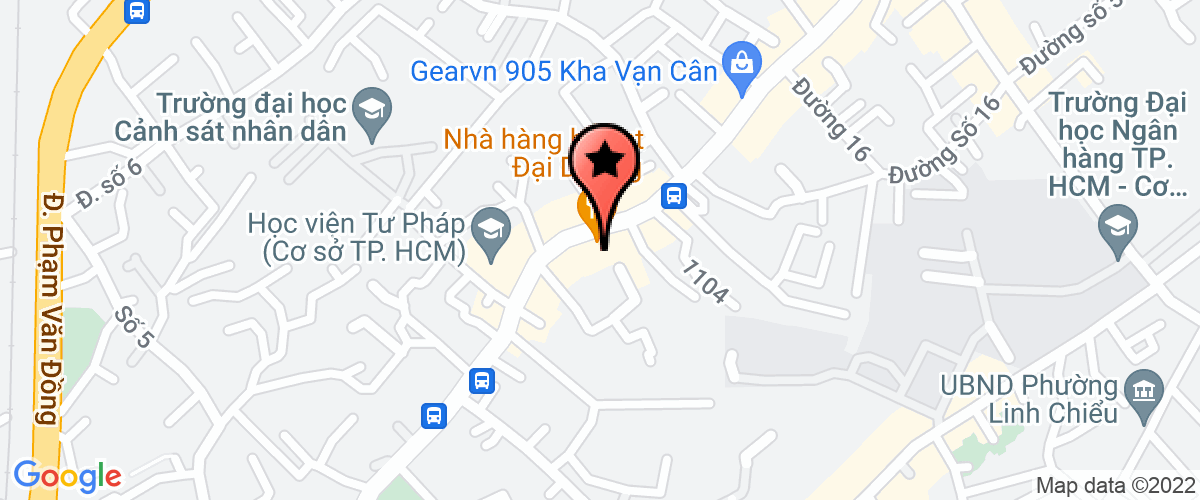 Map go to Fujitatsu Viet Nam Company Limited