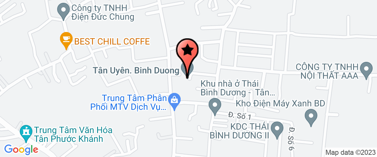 Map go to Lap Dat Viet Nguyen Equipment Company Limited
