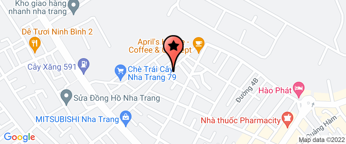 Map go to Hoang Anh Nha Trang Service Trading Company Limited