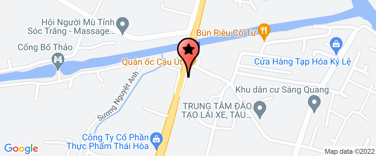 Map go to Mai Thao Seafood Private Enterprise