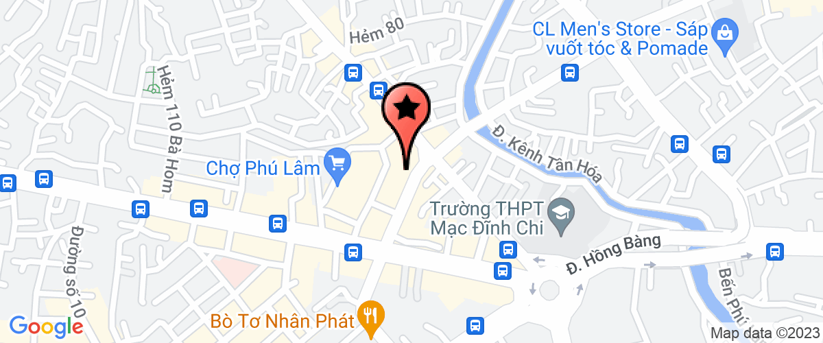 Bản đồ đến Công Ty TNHH Thương Mại - XNK Thúy Diễm