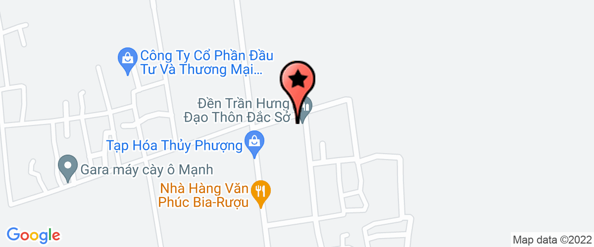Map go to Thanh Trung Business Trading Company Limited