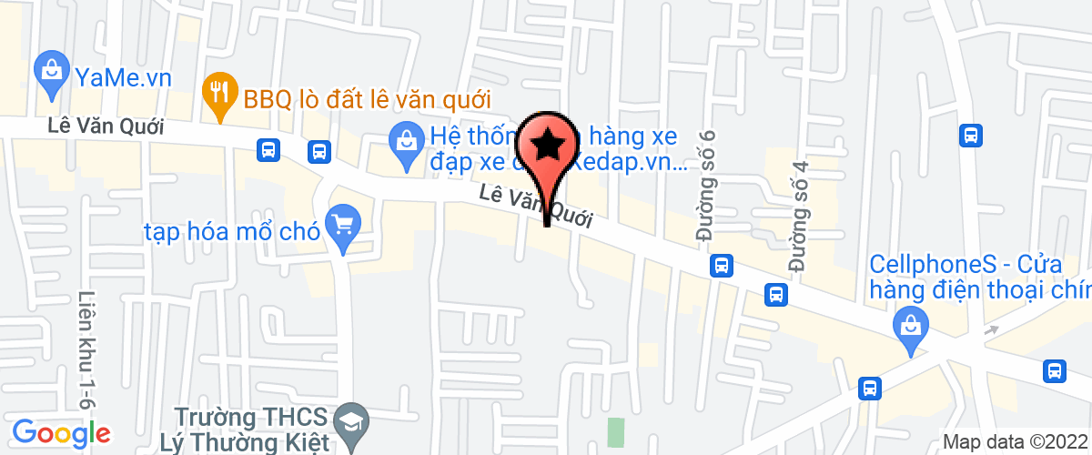 Map go to Huong Que Beverages Coffee Private Enterprise