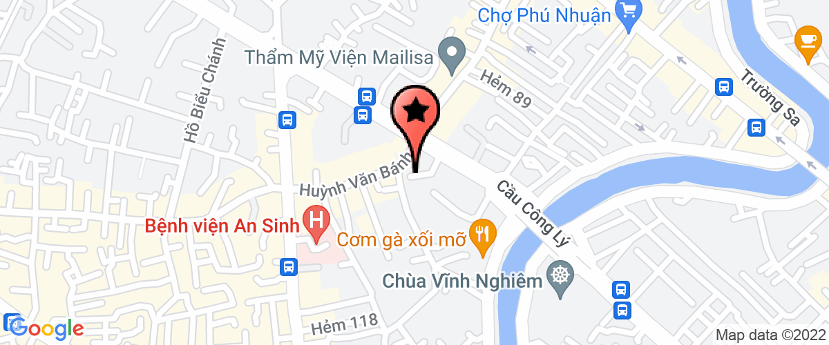Map go to Viet uc International High School