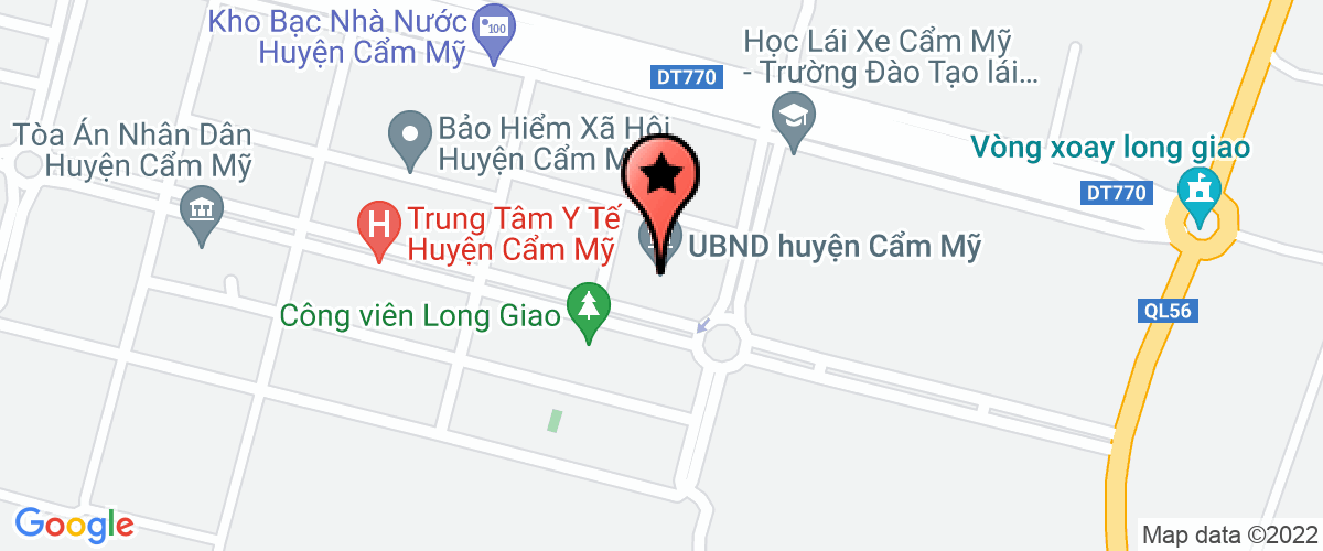 Map go to Hoi Dong Boi Thuong va Tai Ding Cu Cam My District Support