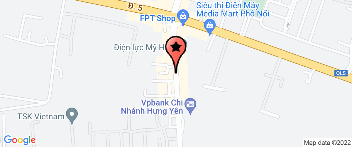 Map go to A Chau Viet Nam Trade and Manufacturing Investment Joint Stock Company