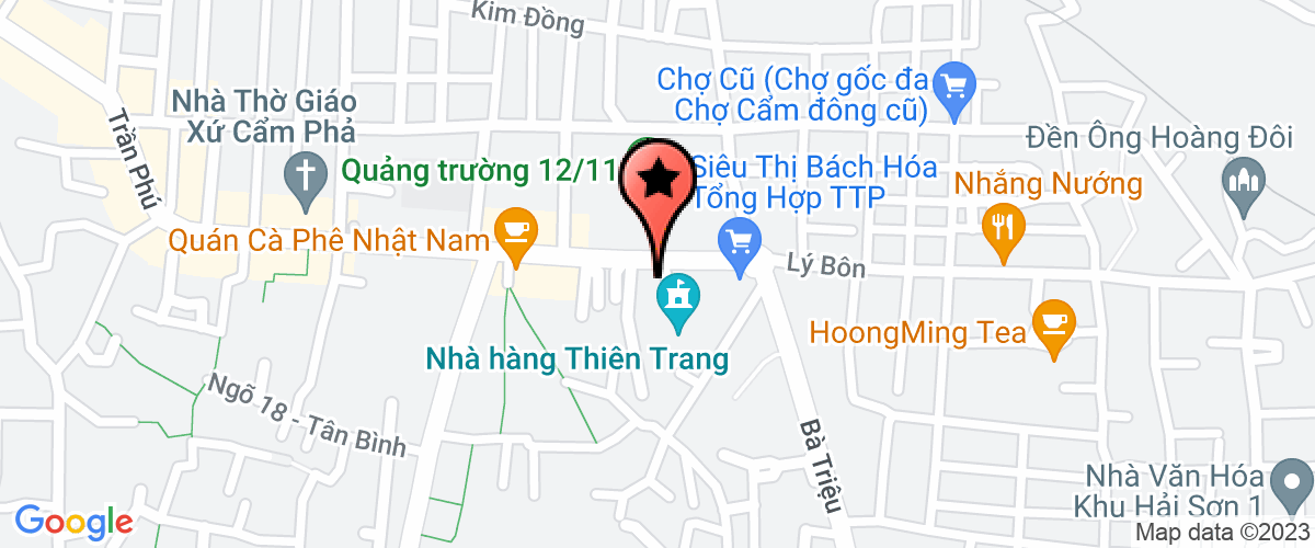 Bản đồ đến Công ty TNHH 1 thành viên Thuỳ Vân