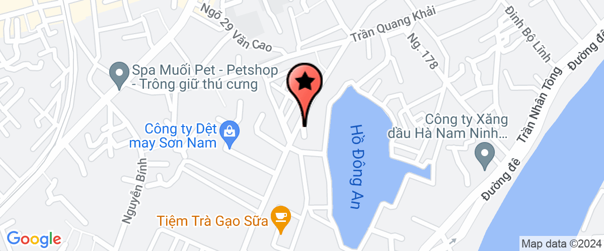 Map go to May Nam Hai Joint Stock Company