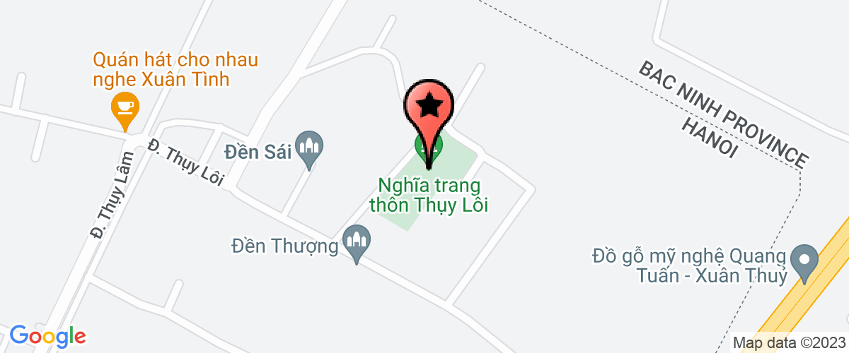 Map go to Song Hong Furniture and Construction Company Limited
