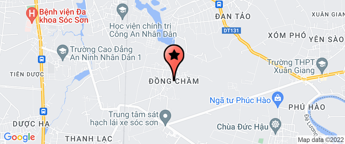 Map go to Khanh Bao Construction and Trading Joint Stock Company