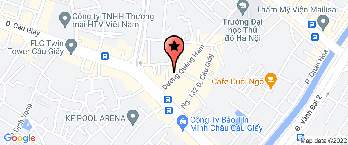 Map go to Hoang Gia International Travel And Education Company Limited