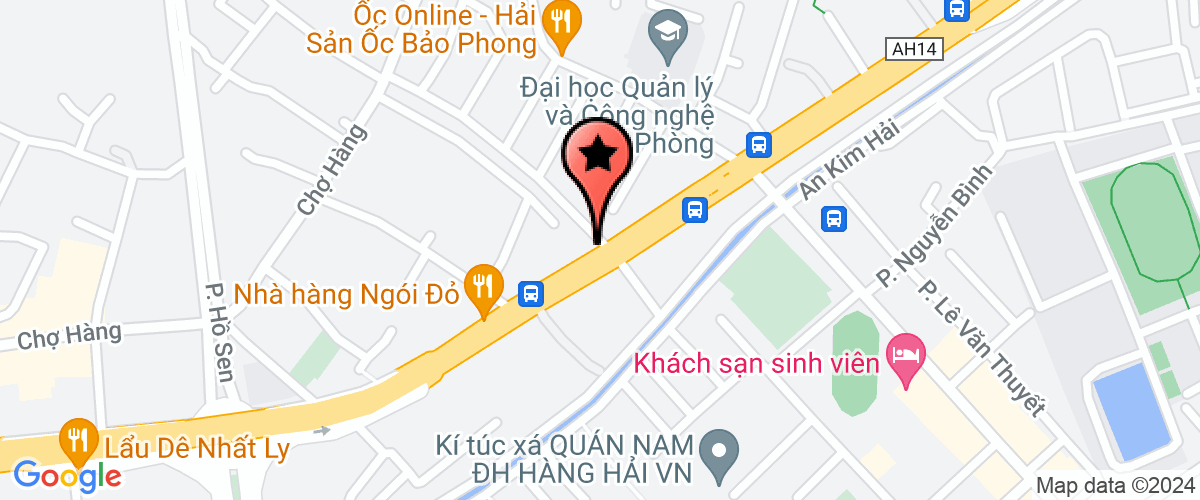 Bản đồ đến Công Ty TNHH Vương Minh Hân