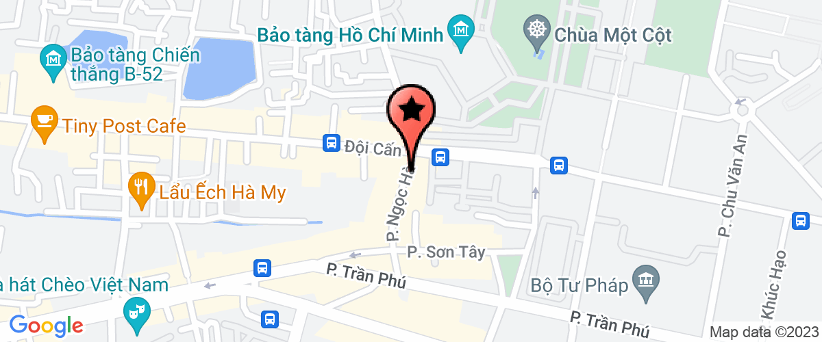 Map go to Ha Xanh Company Limited