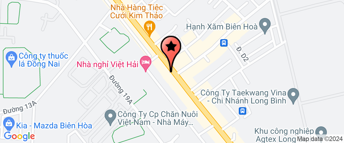 Map go to Phan Gia Phat Restaurant Company Limited
