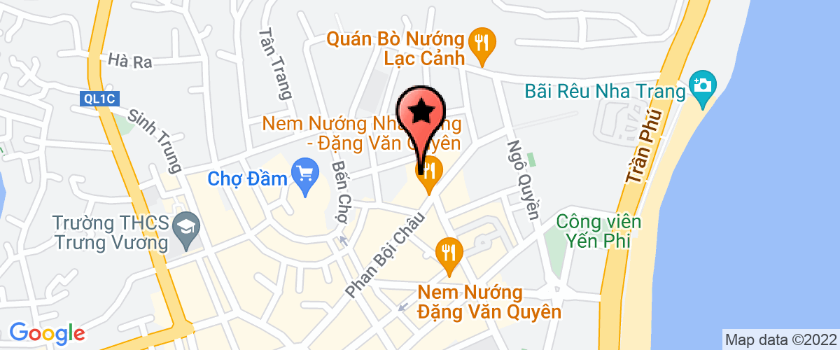 Map go to Khanh Hoa Urban Development Investment Joint Stock Company