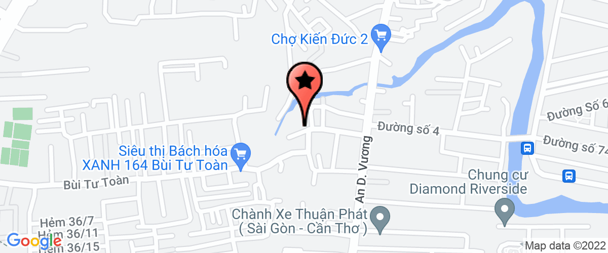 Map go to Hung Gia Phat Transportation Service Trading Investment Company Limited