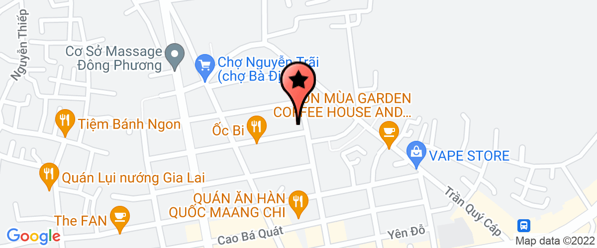 Map go to DNTN Chau Ngoc Anh