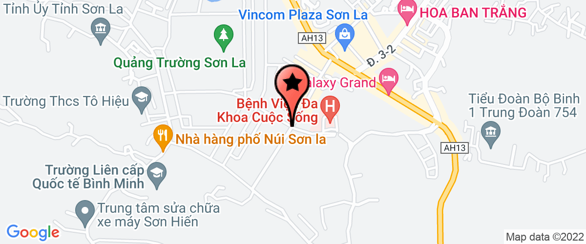 Map go to Truong Chieng Coi Nursery