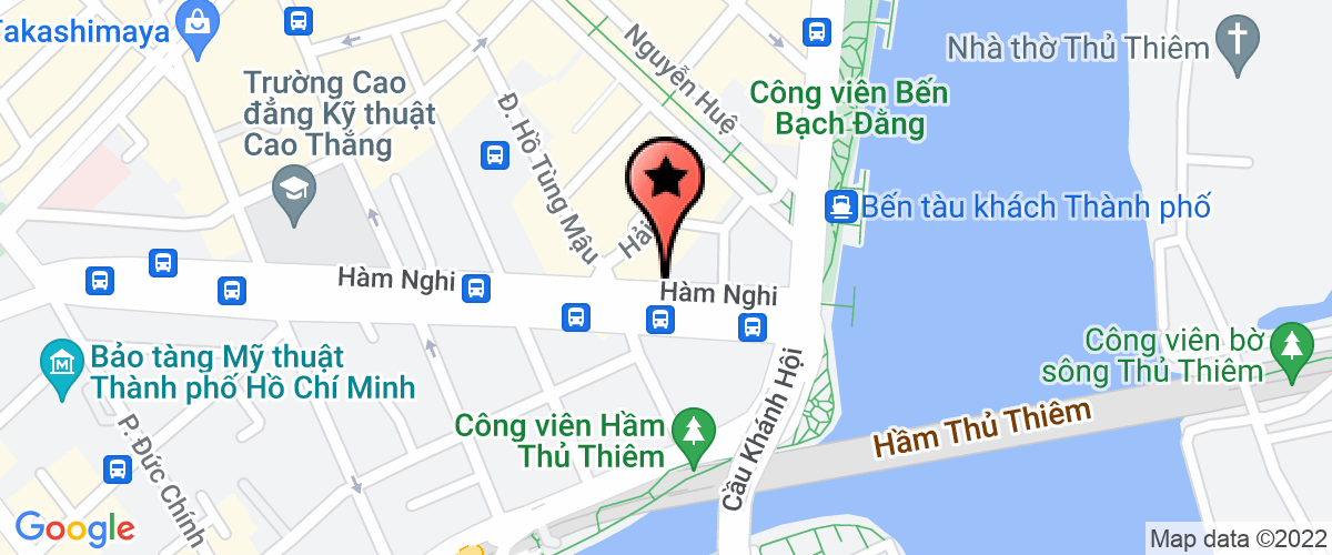 Map go to Viet A Chau Service Company Limited