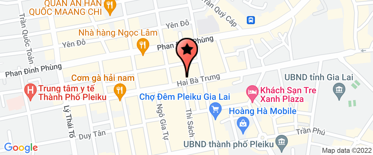 Map go to Ngoc Hiep Gia Lai Company Limited