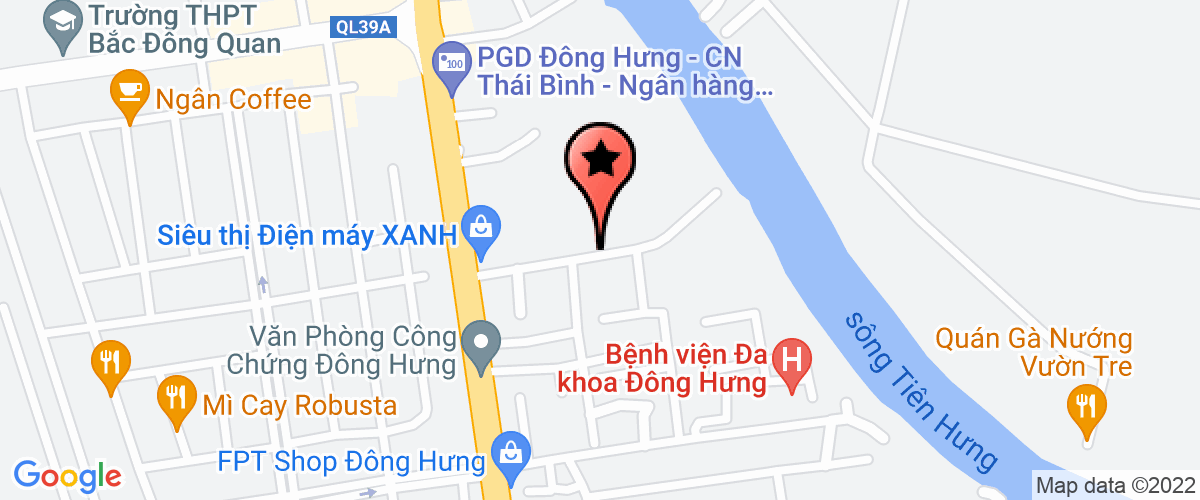 Map go to Thien Duc Candy Cake Production Company Limited