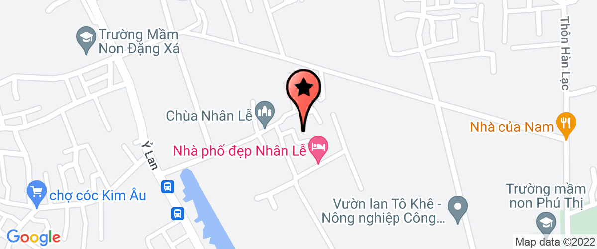 Map go to Xuan Dung Construction and Design Company Limited