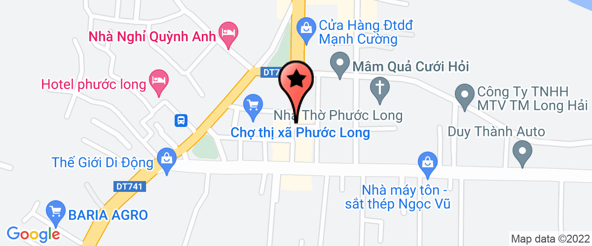 Map go to Kim Anh Production One Member Limited Company