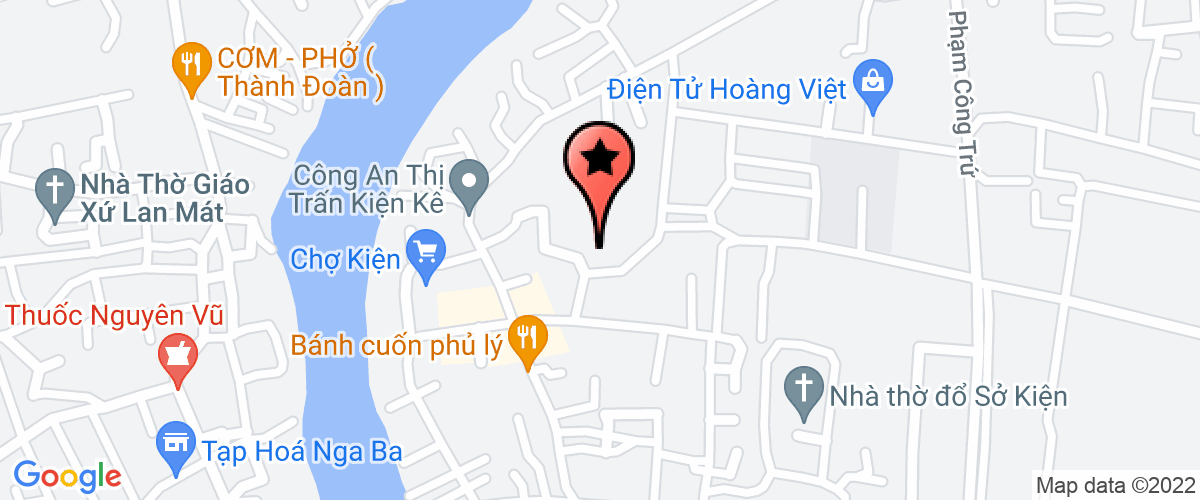 Map go to Kien Khe Secondary School