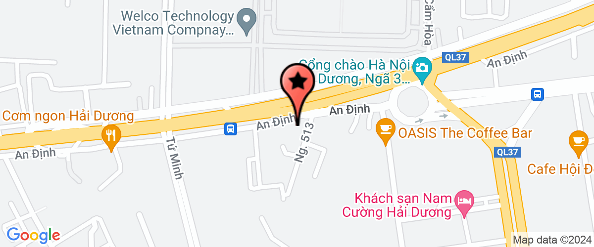 Map go to Hung Thinh Hd Trading And Production Joint Stock Company