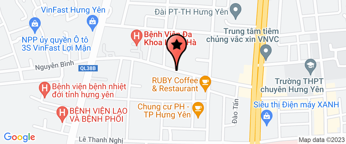 Map go to Hang Tieu Dung Thanh Dat Company Limited