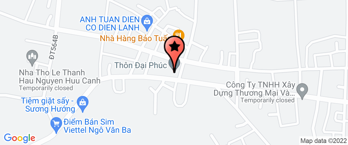 Map go to Phuong Nam Hygienic Service Private Enterprise