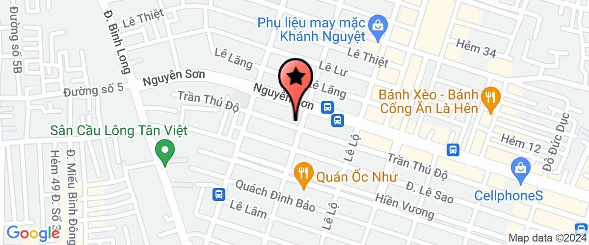 Map go to Loi Lien Hung Trading Company Limited