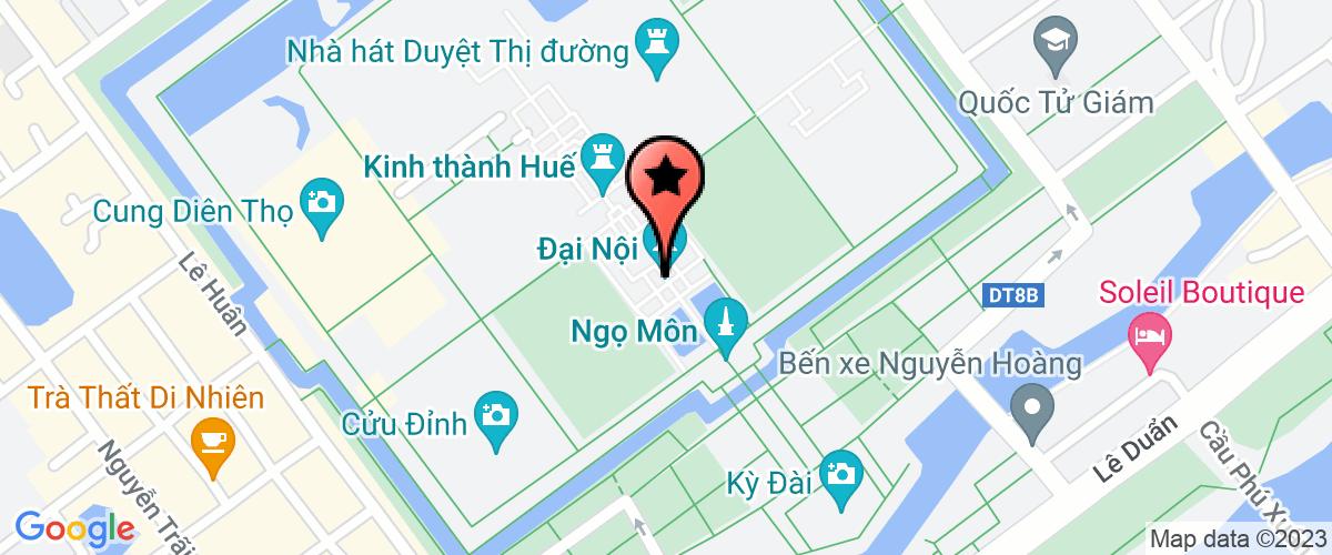 Map go to bao ton di tich co do hue Center