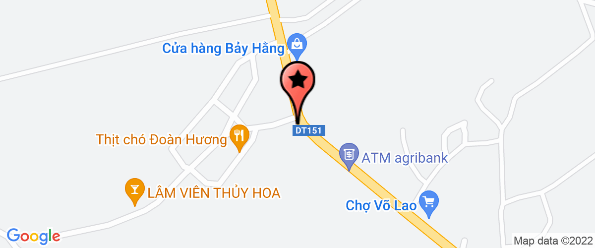 Map go to dich vu Thanh Lieu Co-operative