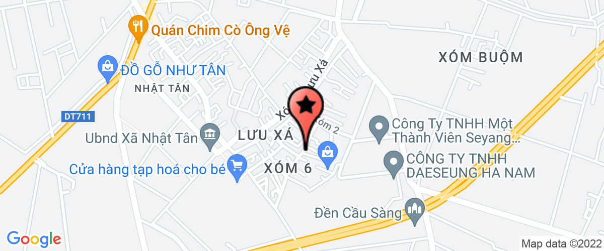Map go to Hoang Giap Import-Export Company Limited