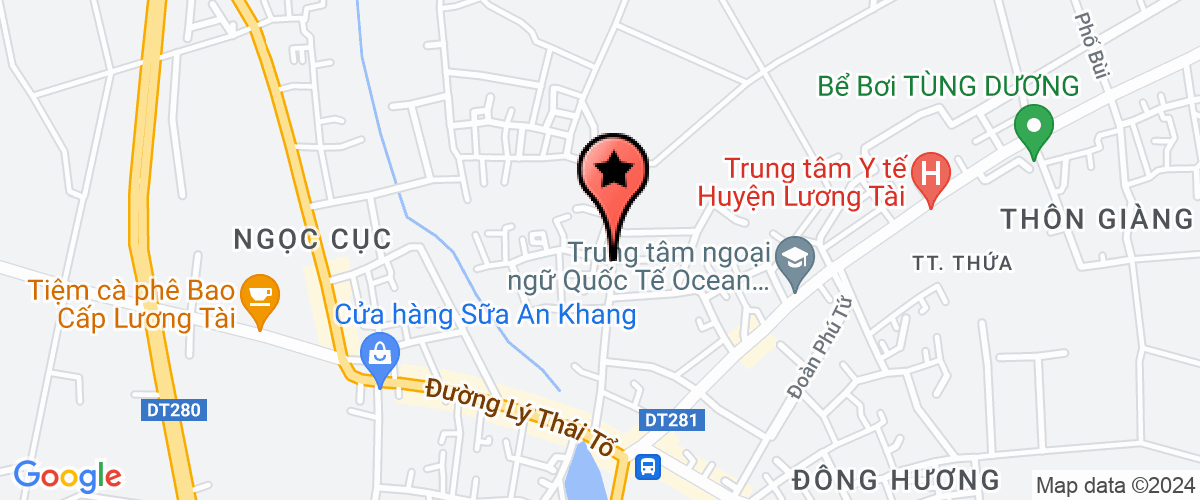 Map go to Hoang Hung Company Limited