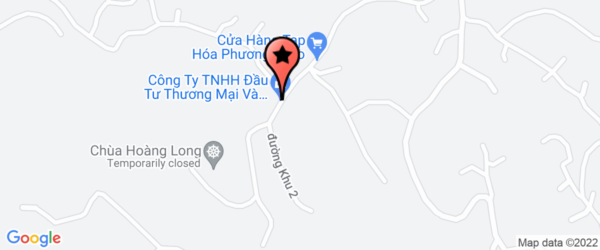 Map go to Ngoc Thanh Phu Tho Company Limited