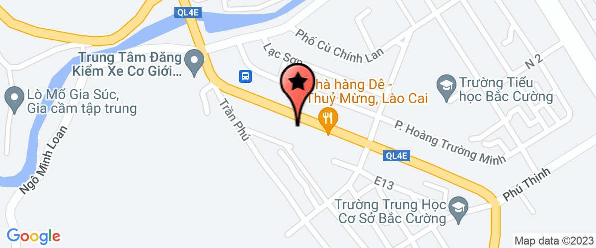 Map go to Hoang Quan General Trading Company Limited