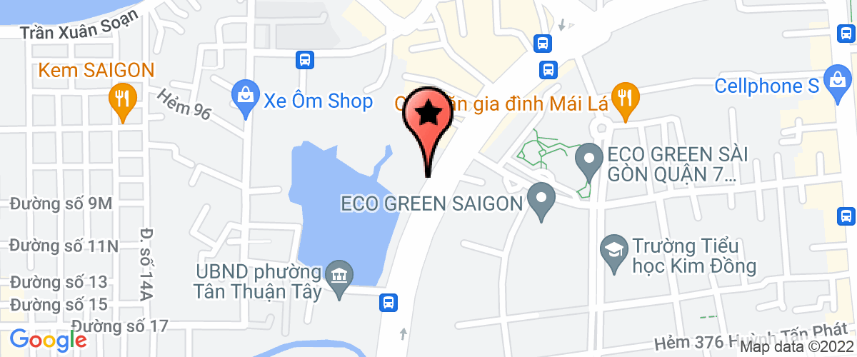 Map go to Manh Dat Building Materials Trading Service Company Limited