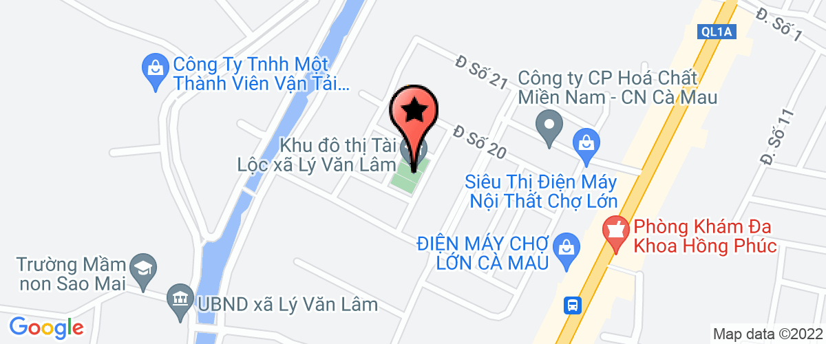 Map go to Quang Ut Service Trading Company Limited