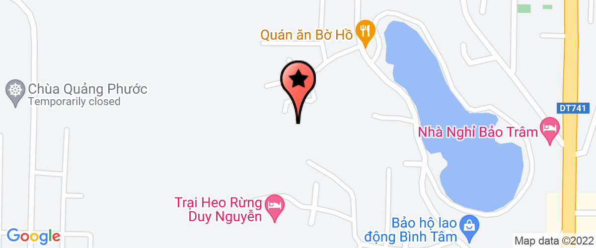 Bản đồ đến Công Ty TNHH Một Thành Viên Mega Bio Tech Việt Nam