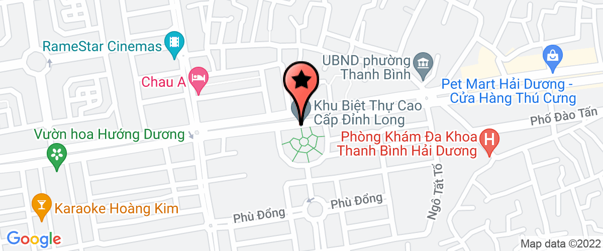 Map go to Gd Hoa Anh Dao Joint Stock Company