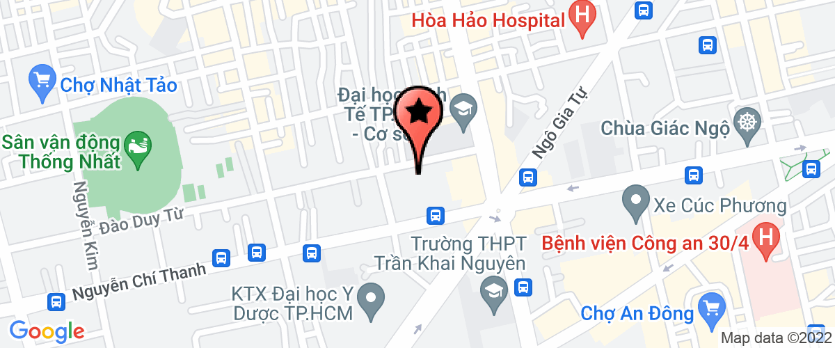 Map go to Tan Vien Trung Company Limited