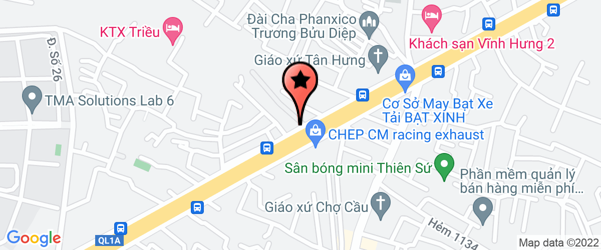 Map go to Anh Ty Automotive Service Trading Company Limited