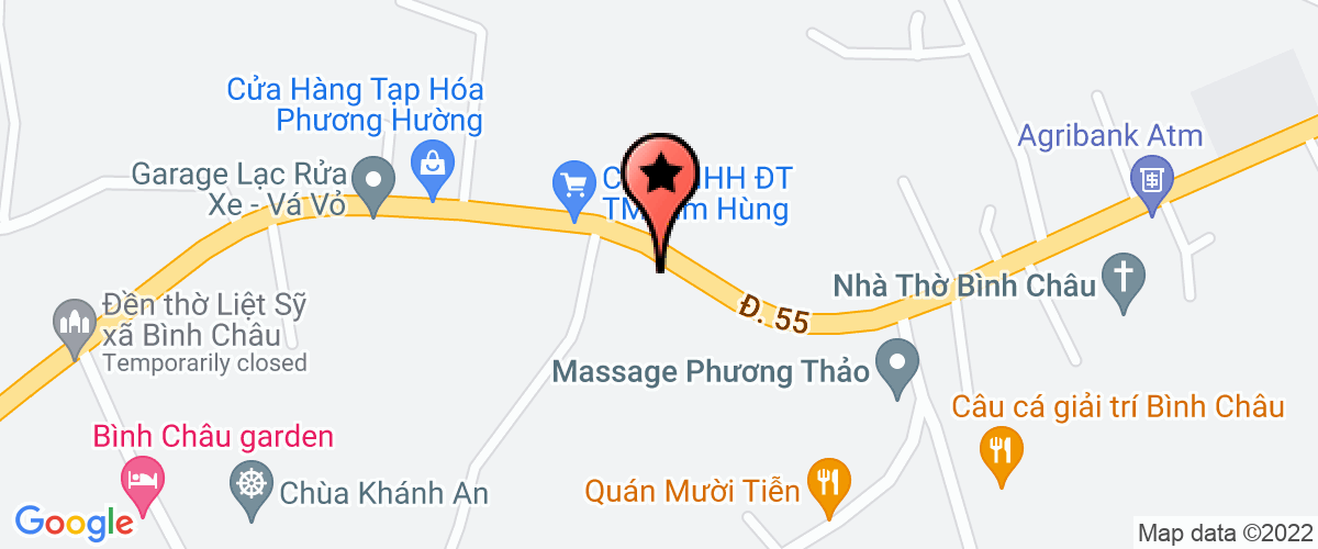 Map go to Trung Nam Import Export Service Trading Production Investment Joint Stock Company