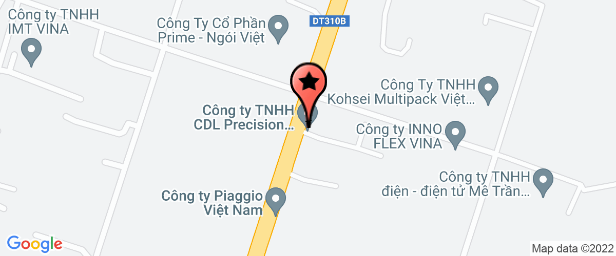 Bản đồ đến Công ty TNHH CDL PRECISION TECHNOLOGY (VIETNAM)